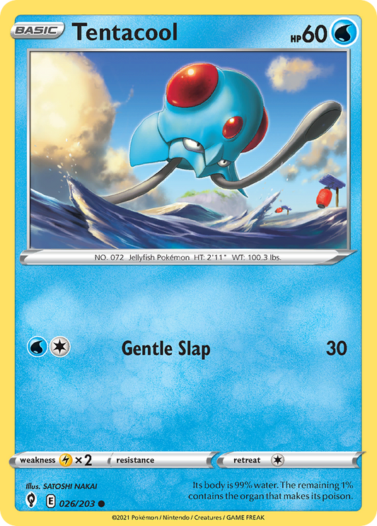 Tentacool - Evolving Skies - 026