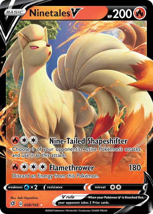 Ninetales V - Rebel Clash - 026