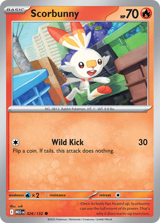 Scorbunny - Mega Evolution - 026