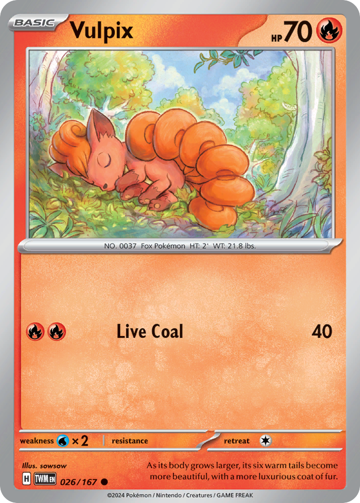 Vulpix - Twilight Masquerade - 026