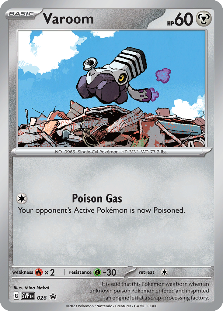 Varoom - Scarlet & Violet Black Star Promos - 026
