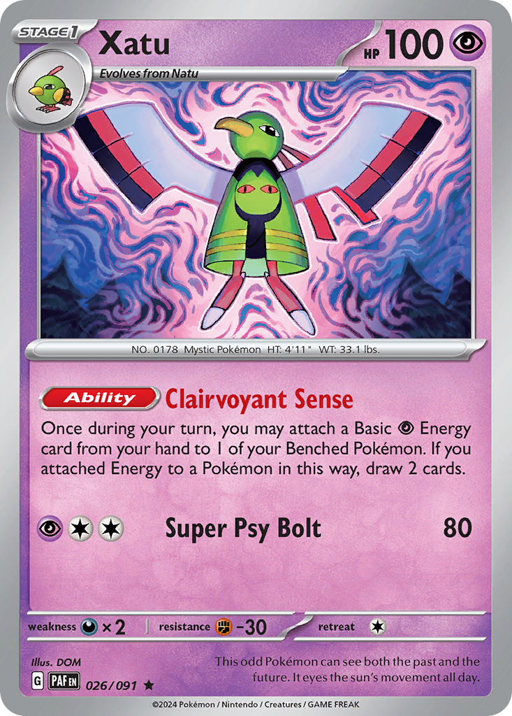 Xatu - Paldean Fates - 026