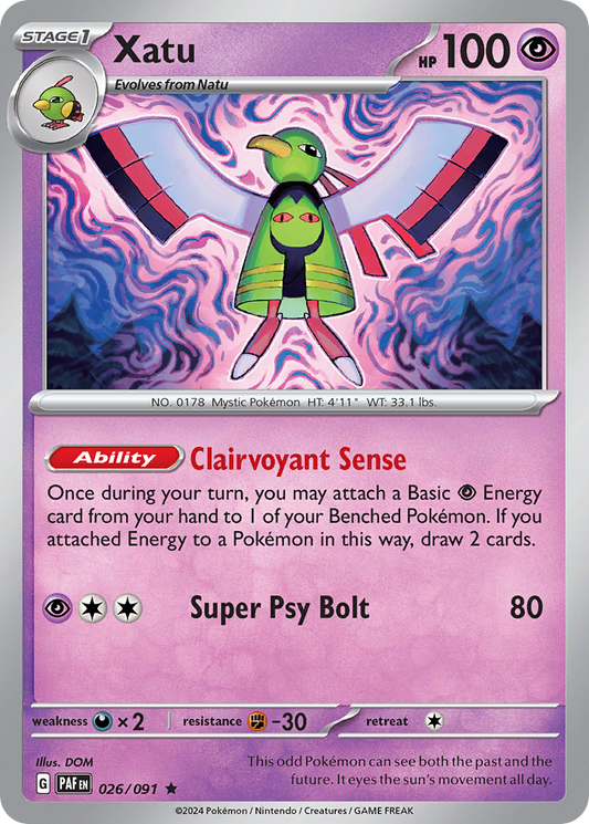 Xatu - Paldean Fates - 026