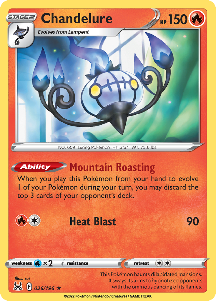 Chandelure - Lost Origin - 026