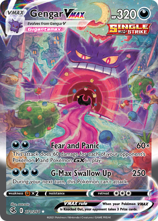 Gengar VMAX - Fusion Strike - 271