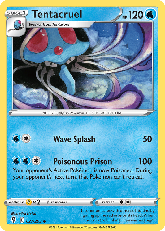 Tentacruel - Evolving Skies - 027