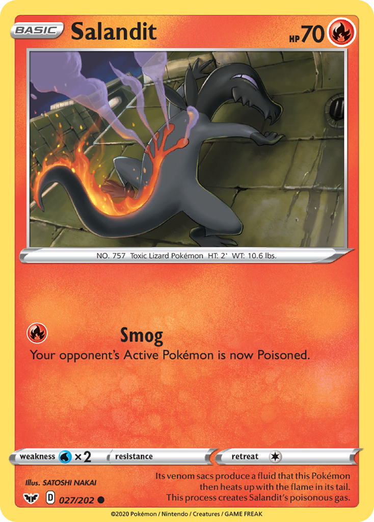 Salandit - Sword & Shield - 027