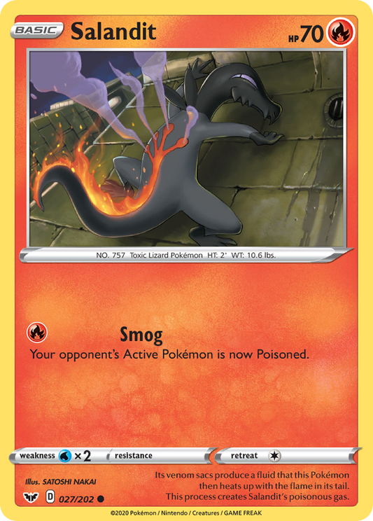 Salandit - Sword & Shield - 027