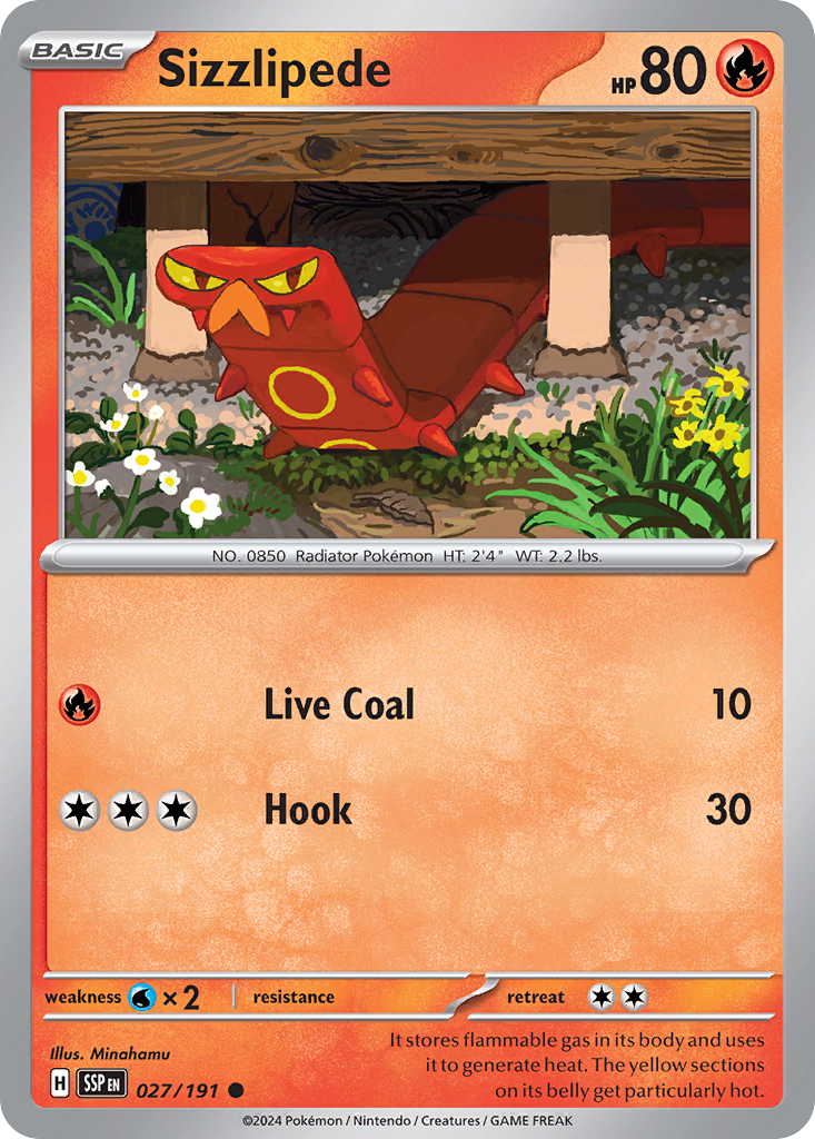Sizzlipede - Surging Sparks - 027