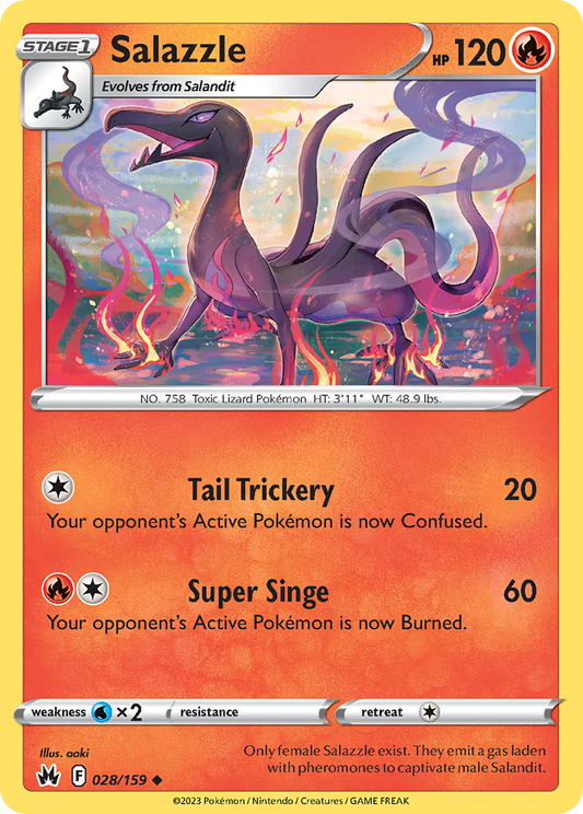 Salazzle - Crown Zenith - 028