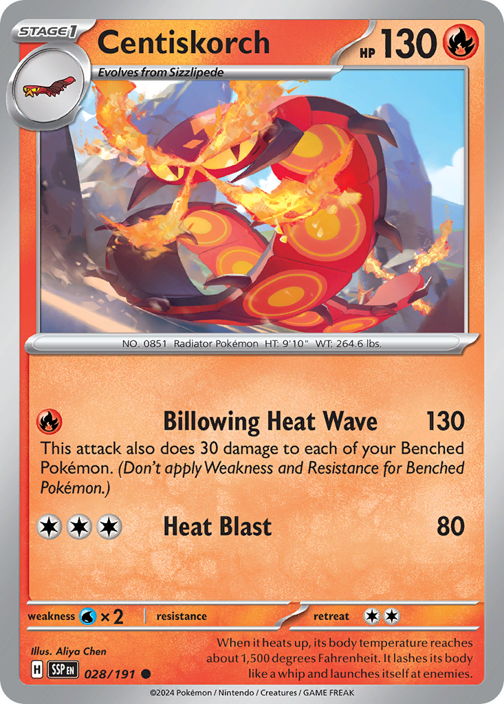 Centiskorch - Surging Sparks - 028