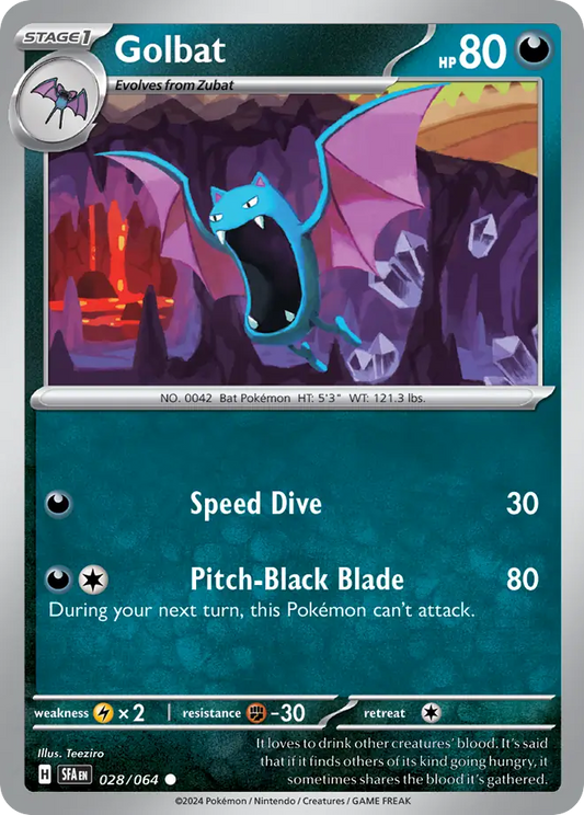 Golbat - Shrouded Fable - 028