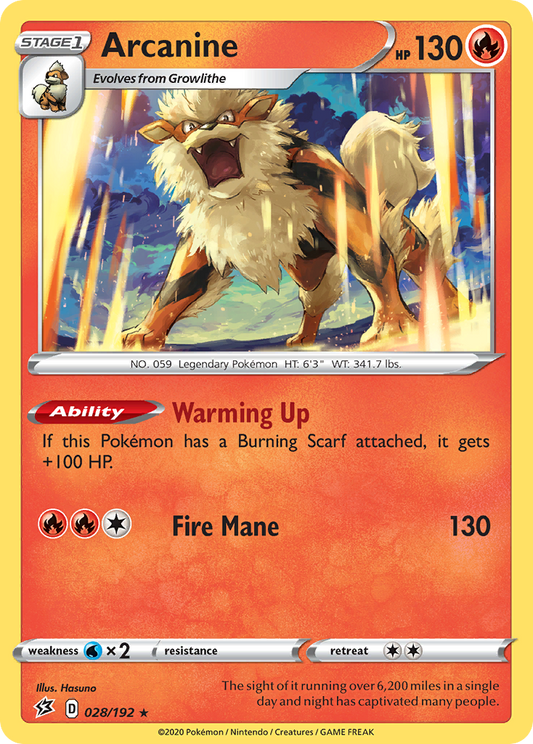 Arcanine - Rebel Clash - 028