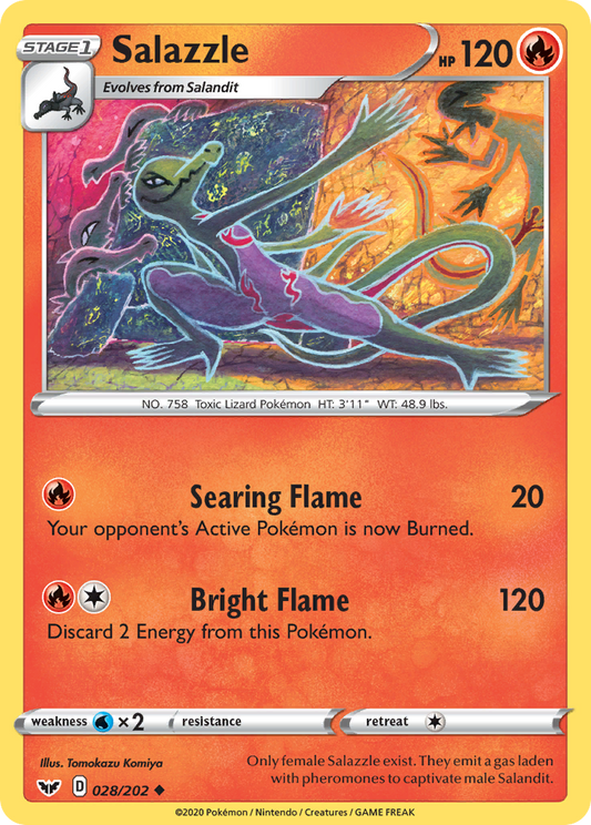 Salazzle - Sword & Shield - 028