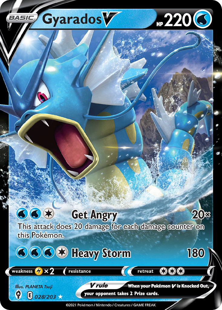 Gyarados V - Evolving Skies - 028