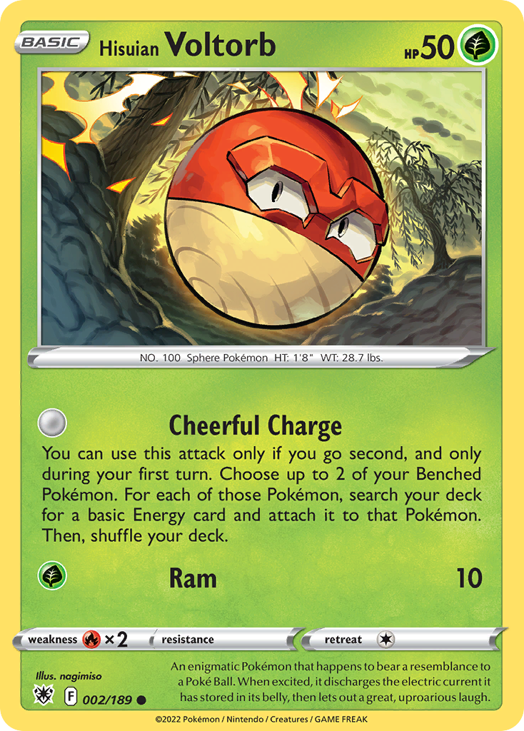 Hisuian Voltorb - Astral Radiance - 002