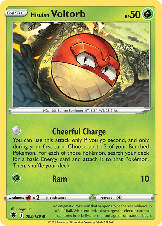 Hisuian Voltorb - Astral Radiance - 002