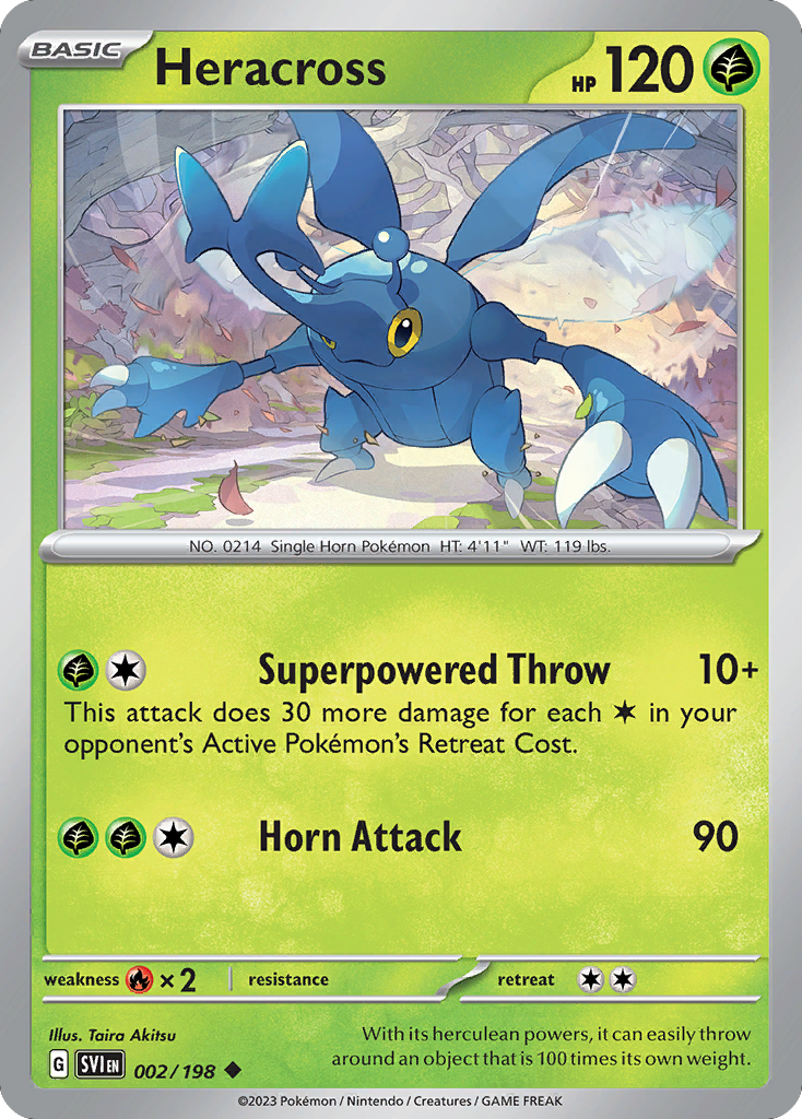 Heracross - Scarlet & Violet - 002