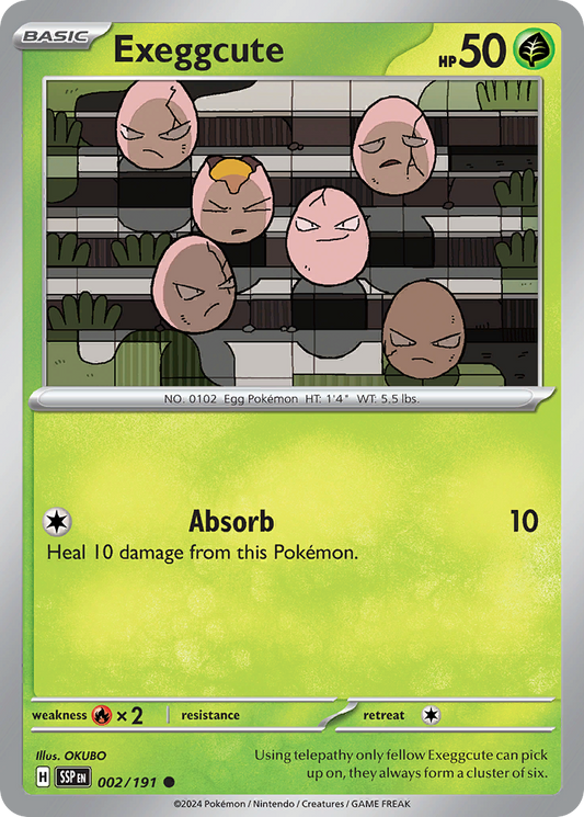 Exeggcute - Surging Sparks - 002