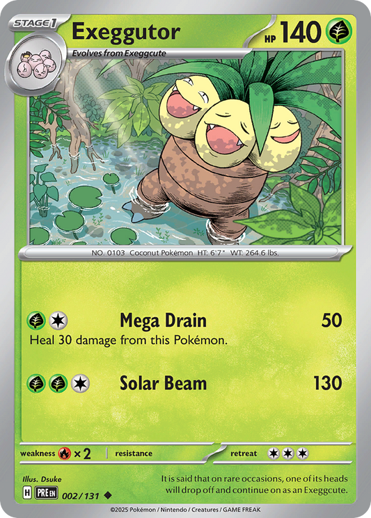 Exeggutor - Prismatic Evolutions - 002