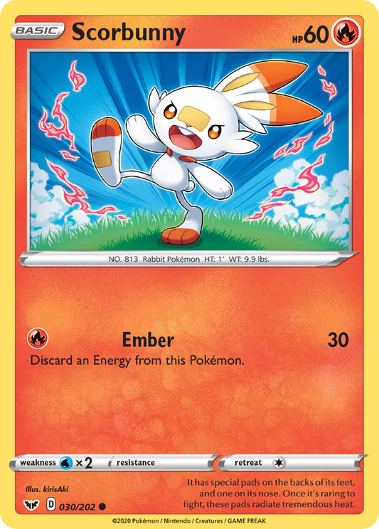 Scorbunny - Sword & Shield - 030