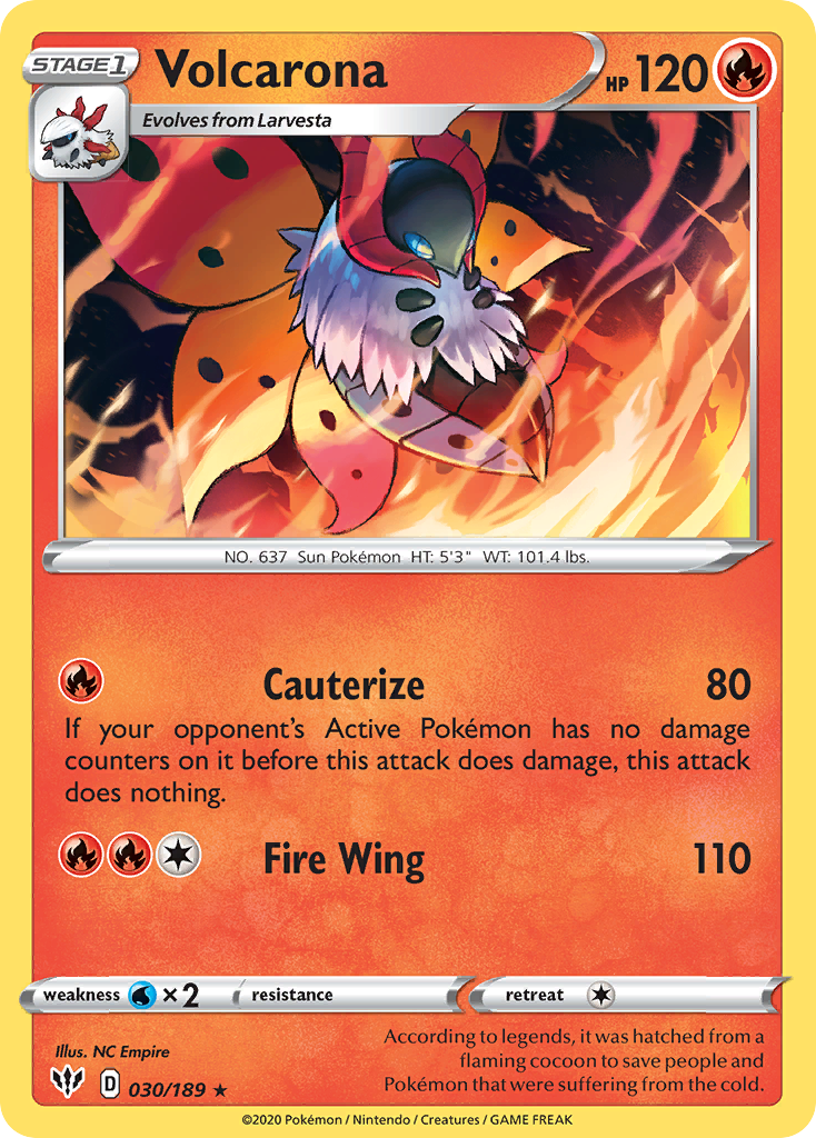 Volcarona - Darkness Ablaze - 030