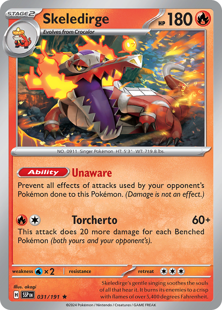 Skeledirge - Surging Sparks - 031