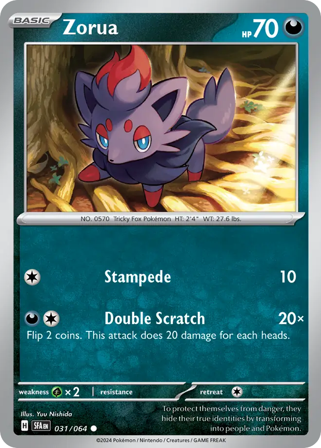 Zorua - Shrouded Fable - 031