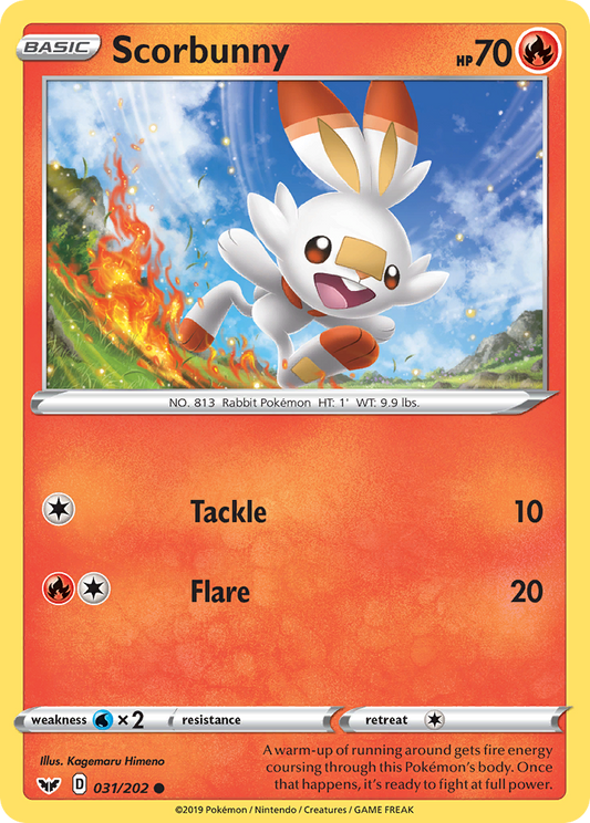 Scorbunny - Sword & Shield - 031
