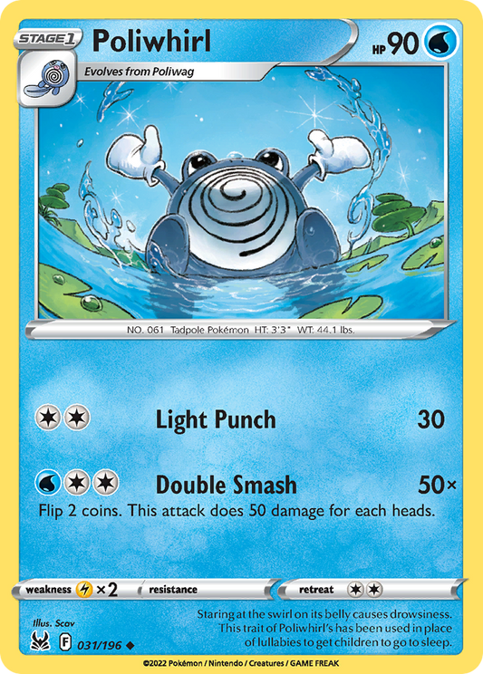Poliwhirl - Lost Origin - 031