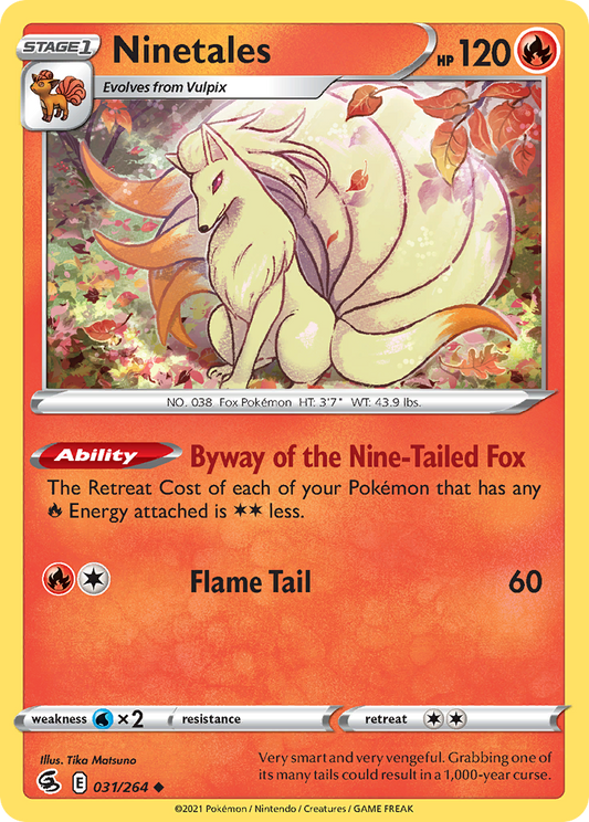 Ninetales - Fusion Strike - 031
