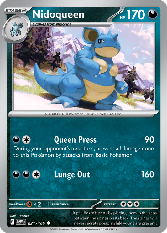 Nidoqueen - 151 - 031