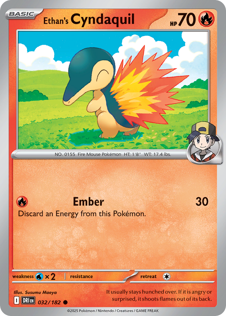 Ethan's Cyndaquil - Destined Rivals - 032