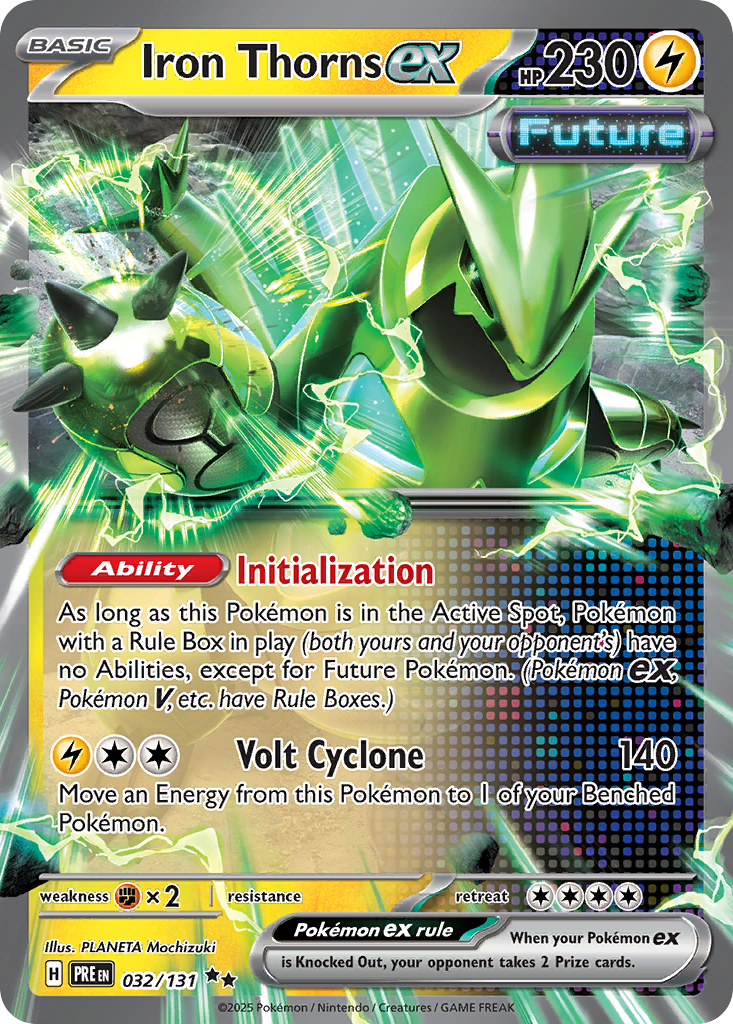 Iron Thorns ex - Prismatic Evolutions - 032