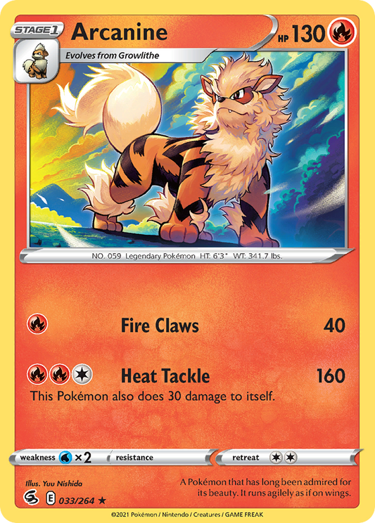 Arcanine - Fusion Strike - 033