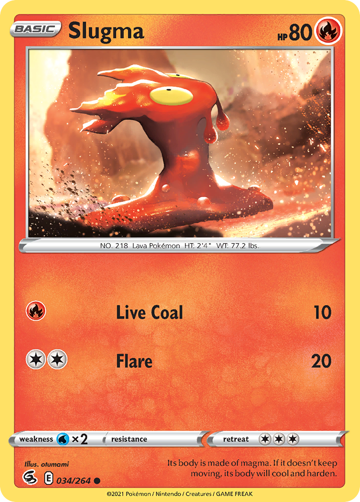 Slugma - Fusion Strike - 034