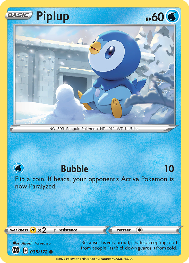 Piplup - Brilliant Stars - 035