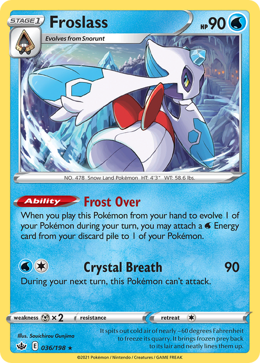Froslass - Chilling Reign - 036