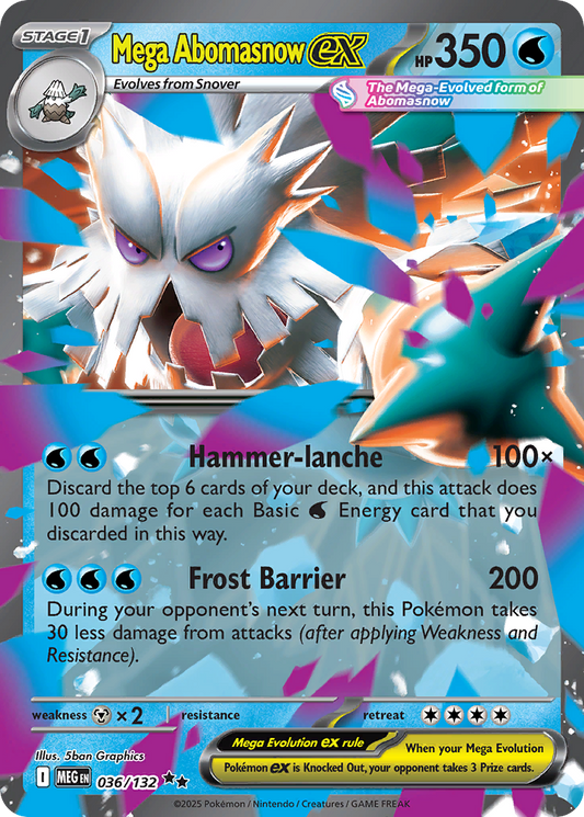 Mega Abomasnow ex - Mega Evolution - 036