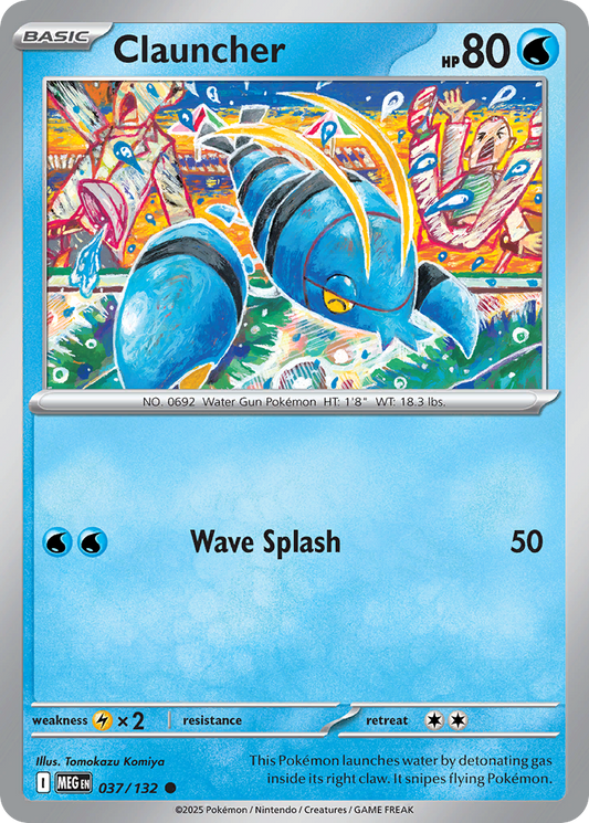Clauncher - Mega Evolution - 037