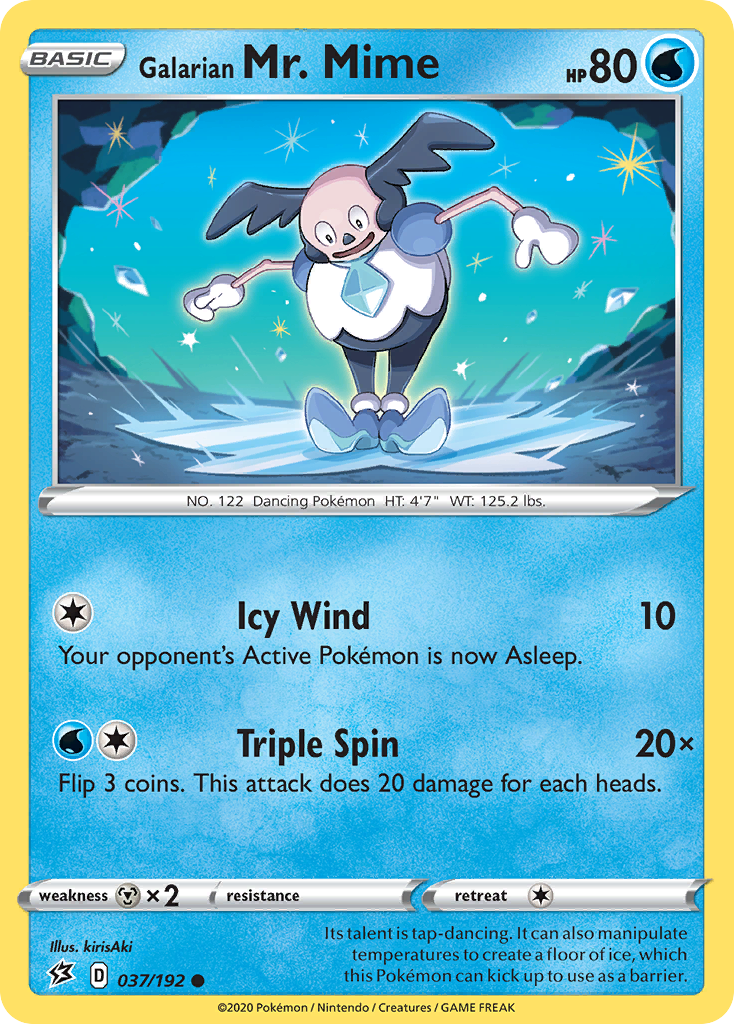 Galarian Mr. Mime - Rebel Clash - 037