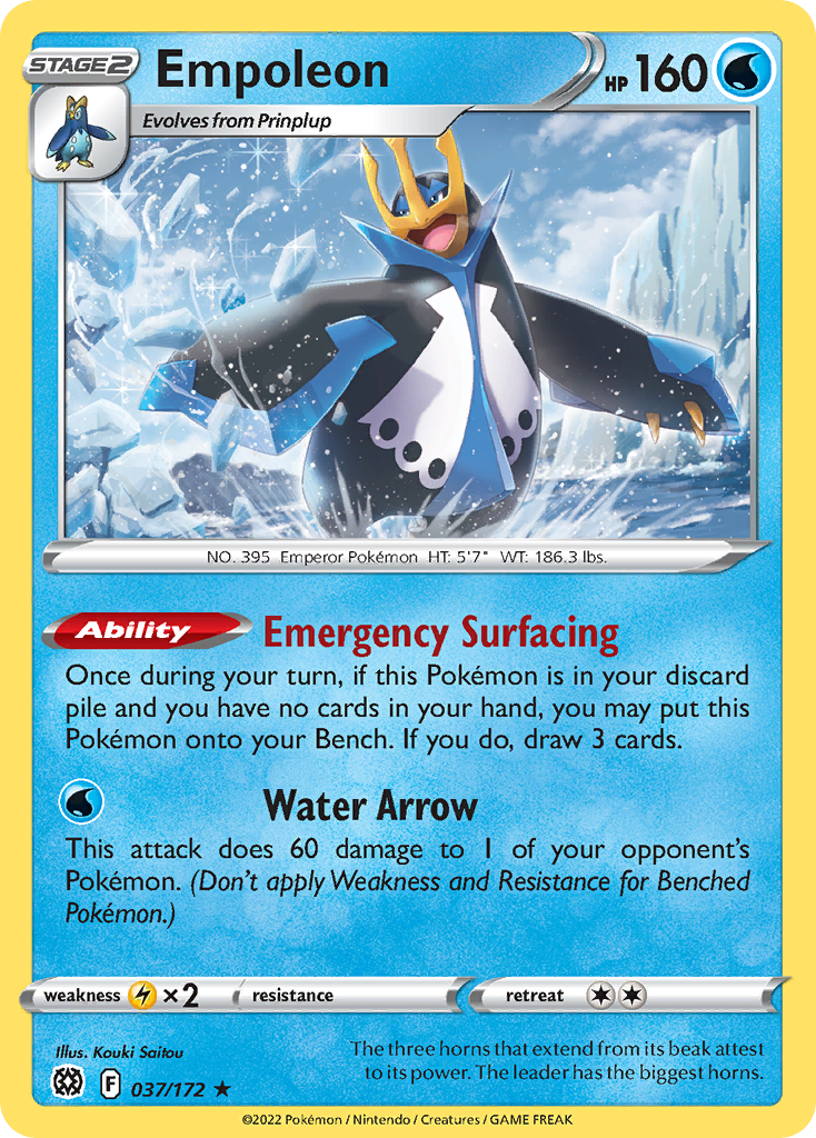 Empoleon - Brilliant Stars - 037