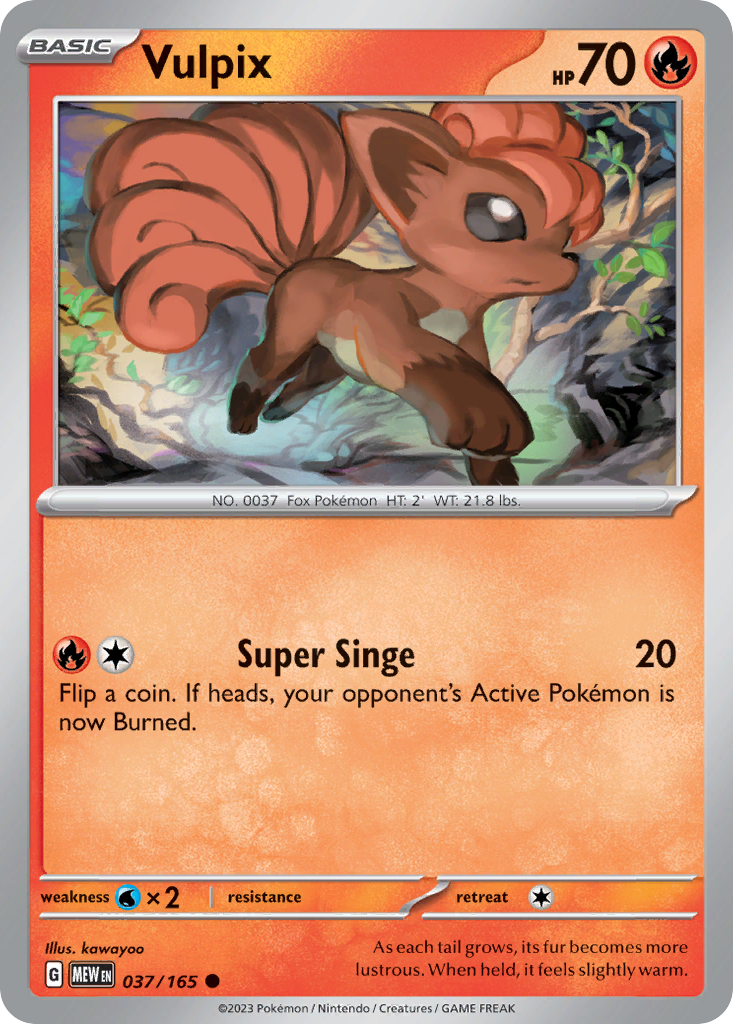 Vulpix - 151 - 037