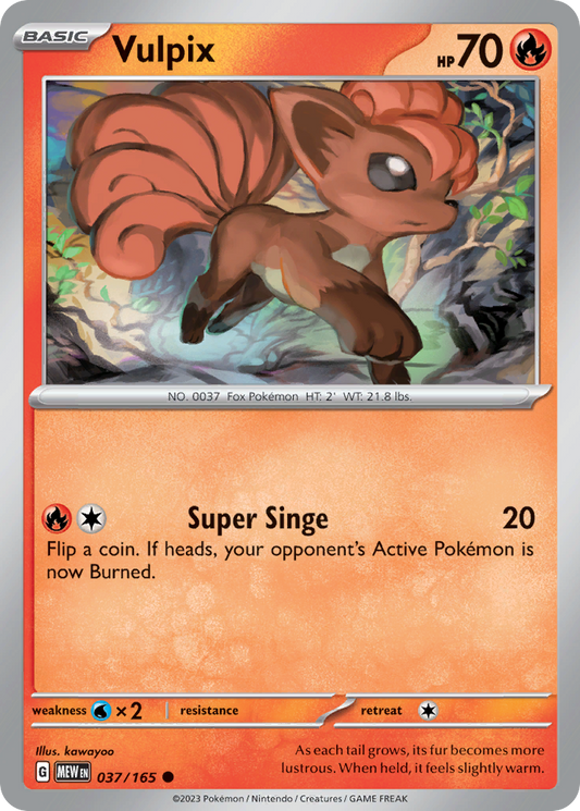 Vulpix - 151 - 037