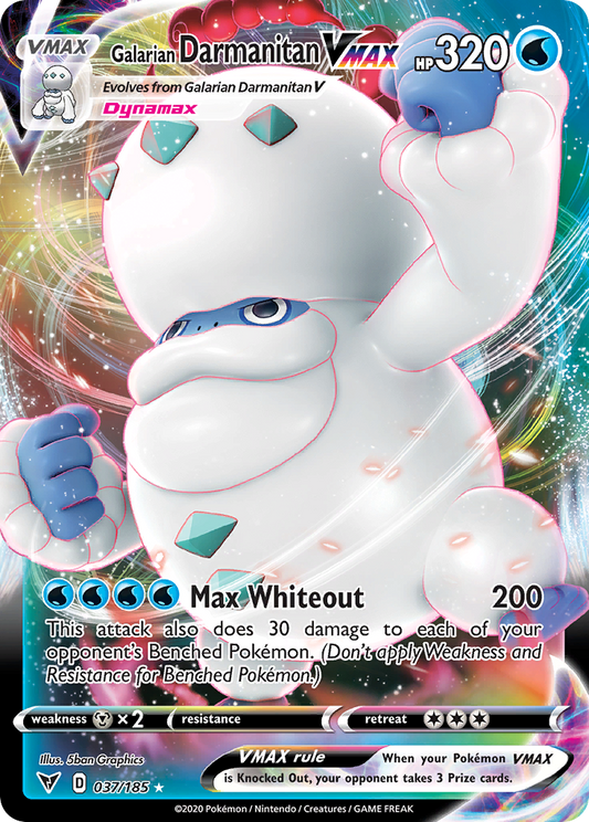 Galarian Darmanitan VMAX - Vivid Voltage - 037