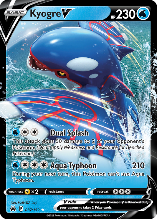Kyogre V - Crown Zenith - 037