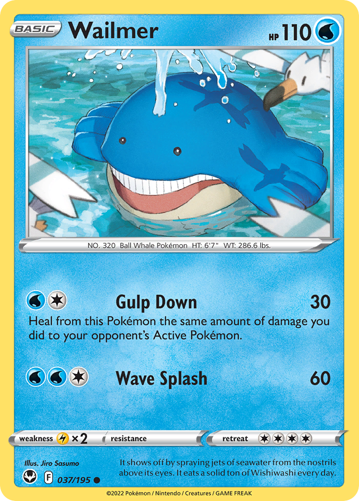 Wailmer - Silver Tempest - 037