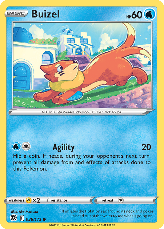 Buizel - Brilliant Stars - 038