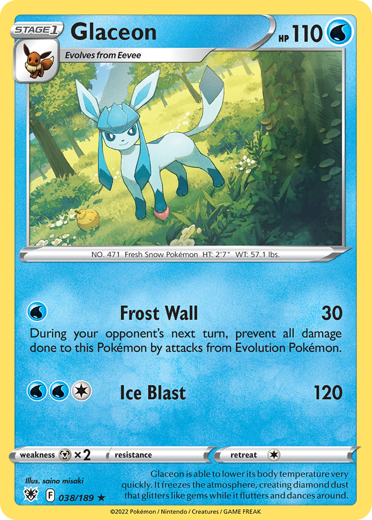 Glaceon - Astral Radiance - 038