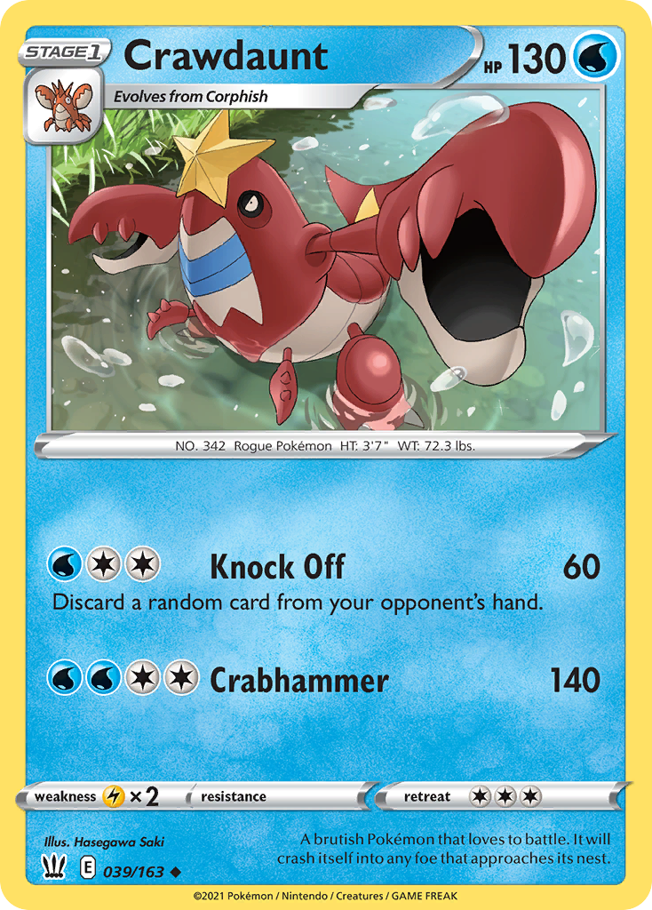 Crawdaunt - Battle Styles - 039